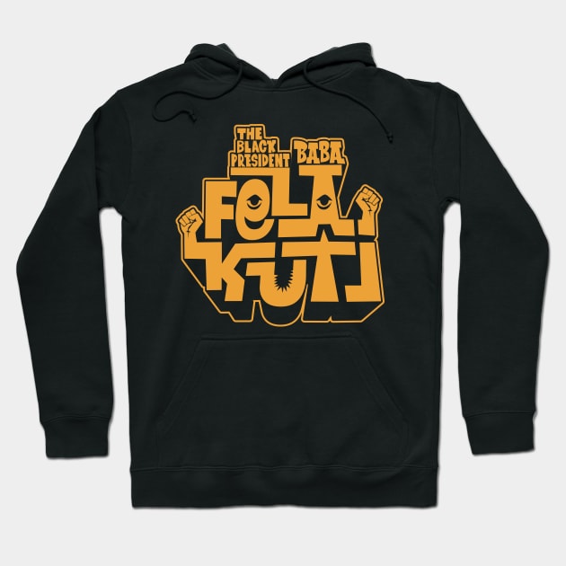 Fela Kuti - Afrobeat Revolution Hoodie by Boogosh